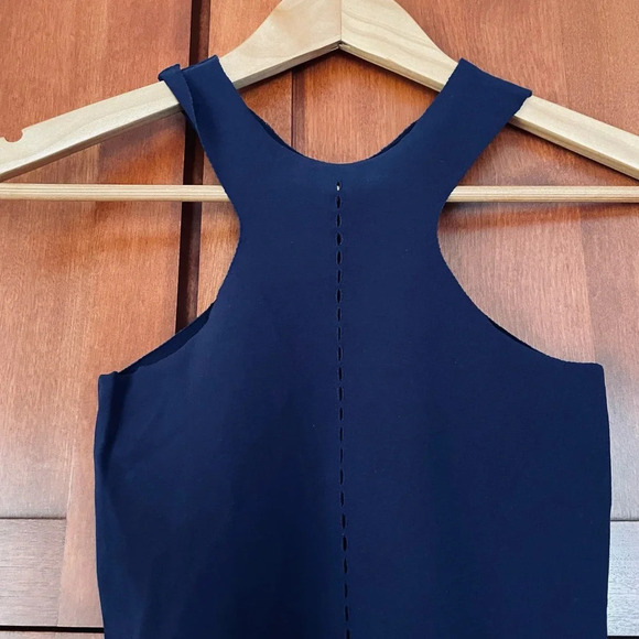 Free People Intimately Tank Top Cutout High Neck Racerback Size XS/Small NEW - Picture 2 of 6